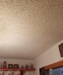 Ceiling and wall drywall repair